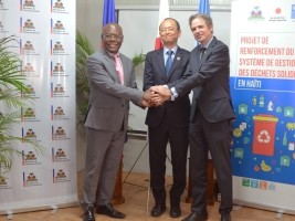 Haiti - Japan : Launch of the Solid Waste Management System Strengthening Project