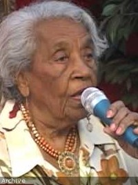 Haiti - FLASH : Message of Odette Fombrun (102 years), to the gravediggers of the Motherland