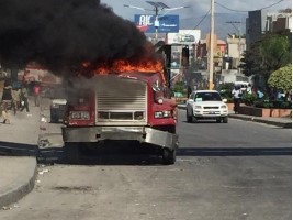 Haiti - FLASH : Vandalism and violence, the manifest opposition against international interference