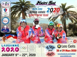 Haiti - OG «Lausanne 2020» : A 17-year-old Haitian skier qualified for the Winter Olympic Games