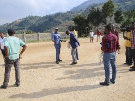 Haiti - Kenscoff : Towards the construction of local sports infrastructure
