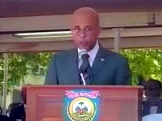 Haiti - Security : Speech of President Martelly to the the 22nd promotion of the police