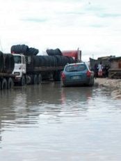Haiti - NEWS FLASH : The road towards Malpasse partially flooded
