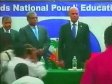 Haiti - Education : Launch of the National Fund for Education (FNE) by Martelly