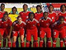 Haiti - Women's Football : Women's Olympic Selection of Haiti in Aruba