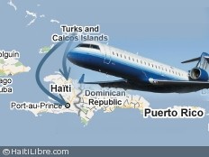 Haïti - Voyages : Vols entre les îles Turks et Caïcos - Port-au-Prince - Cap Haïtien