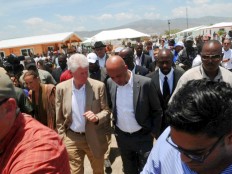 Haiti - Reconstruction : Opening of the Expo Habitat to the Zoranger