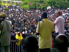 Haïti - Politique : Le Président Martelly, en visite dans le Grand Nord