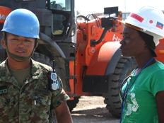 Haiti - Education : Pilot project of training in handling of heavy equipment