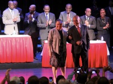 Haiti - Politic : Martelly met the Haitian community of NY