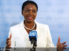 Haiti - Humanitarian : Valerie Amos in Haiti on Wednesday
