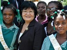 Haiti - Reconstruction : End of the visit of the Canadian Minister Beverley Oda