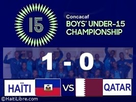 Haïti - FLASH : Victoire contre le Qatar [1-0], nos Grenadiers U-15 qualifiés pour le second tour