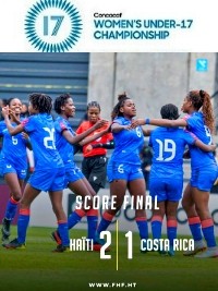 Haïti - Championnat féminin U-17 : Victoire d’Haïti [2-1] contre le Costa Rica
