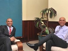 Haiti - Politic : The President Martelly encourages the initiatives of Laurent Lamothe
