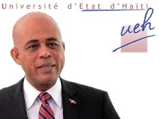 Haiti - Education : Martelly met with students and the rector of the UEH