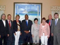 Haïti - Politique : Le PM reçoit la visite d'une délégation de parlementaires allemands