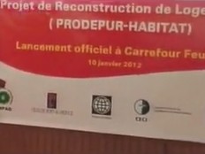 Haiti - Reconstruction : Launching of the reconstruction project to Carrefour Feuilles