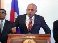 Haiti - Politic : Statement of President Martelly on the delay of publication of the amended Constitution