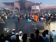 Haïti - Social : Le marché de Tabarre part en fumée...