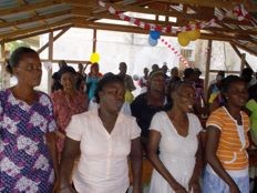 Haiti - Social : The Association of Small Merchants of Jacmel celebrating its 1st anniversary
