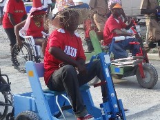 Haiti - Social : The disabled also participated in the Carnival 2012