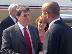 Haiti - Politic : Official visit in Haiti of Cuban Chancellor, Bruno Rodriguez Parilla
