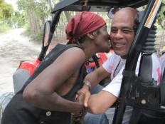 Haiti - Reconstruction : Continuation of the visit of Martelly to Côtes-de-Fer