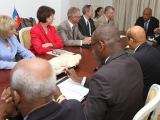 Haiti - Politic : The President Martelly met with Canadian parliamentarians of ParlAmericas
