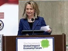 Haiti - Economy : Hillary Clinton speaks of Haiti to more than 350 high-level investors