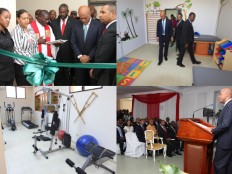 Haiti - Health : Inauguration of new physiotherapy services of the OFATMA