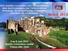 Haiti - Education : 365 doors opened on the technological information revolution...