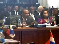 Haiti - Politic : Laurent Lamothe at the 42nd General Assembly of the OAS in Bolivia (Speech)