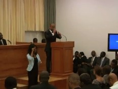 Haiti - Politic : Opening of the second legislative session