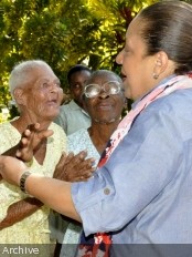 Haïti - Social : Sophia Martelly, lance un appel à la solidarité envers les personnes âgées