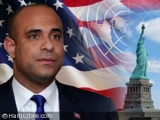 Haiti - Diplomacy : Laurent Lamothe in New York