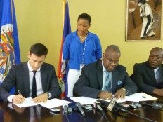 Haiti - Security : OAS and Haiti sign a cooperation agreement