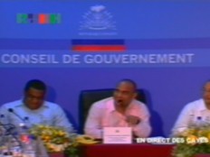 Haiti - Politic : 5th Council of Government, many project announcements for Les Cayes