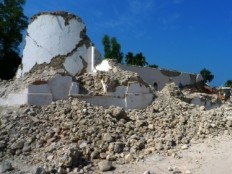 Haiti - Reconstruction : Towards the future Basilica Notre-Dame of Petit-Goâve...