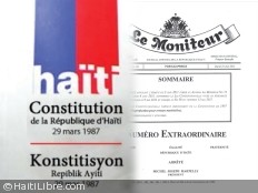 Haiti - FLASH : The text of the Constitution has been merged