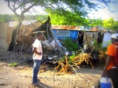 Haiti - Environment : Hundreds of houses invaded by waters...
