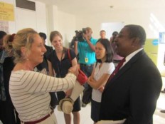 Haiti - Social : Tour of Pamela White in Martissant