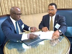 Haiti - Training : Signing of a MoU with the University of Auburn