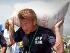 Haiti - Humanitarian : Sean Penn receives the International Humanitarian Service Award