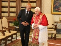 Haïti - Diplomatie : Retour sur la rencontre du Chef de l’État avec le Pape Benoît XVI