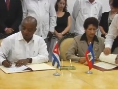 Haiti - Reconstruction : Intensification of the cooperation Cuba-Haiti