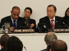 Haiti - Health : Ban Ki-moon Tuesday launched an appeal for $2.2 billion