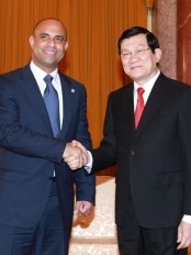 Haiti - Diplomacy : End of the official visit to Vietnam of the Prime Minister of Haiti