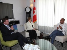 Haiti - Reconstruction : Visit of two Canadian Ministers