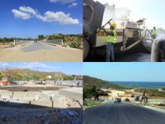Haiti - Reconstruction : Inspection tour in the South of President Martelly